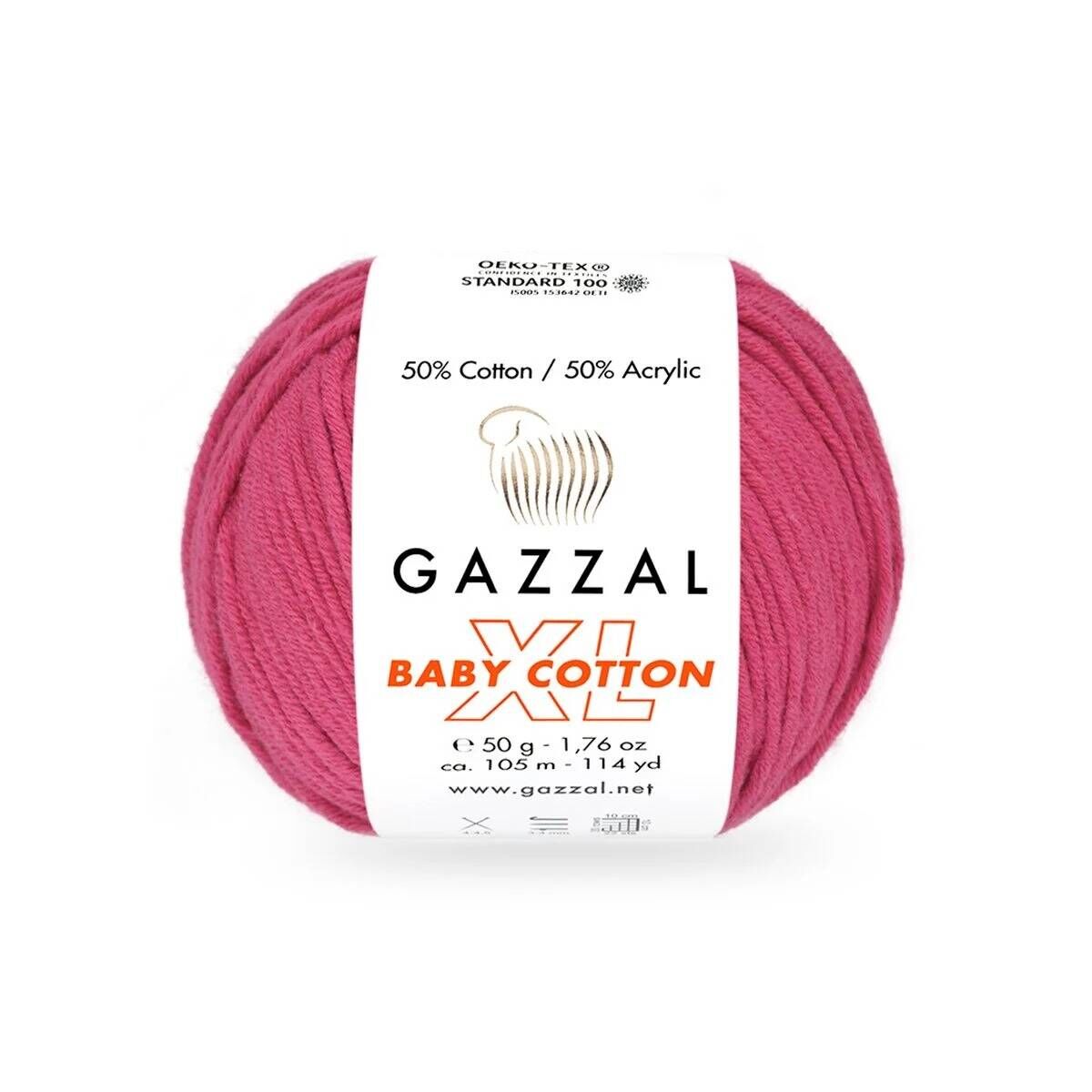 GAZZAL BABY COTTON EL ÖRGÜ İPİ XL 10 LU