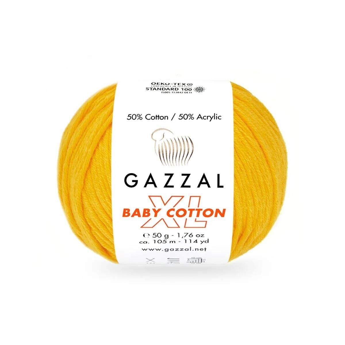 GAZZAL BABY COTTON EL ÖRGÜ İPİ XL 10 LU