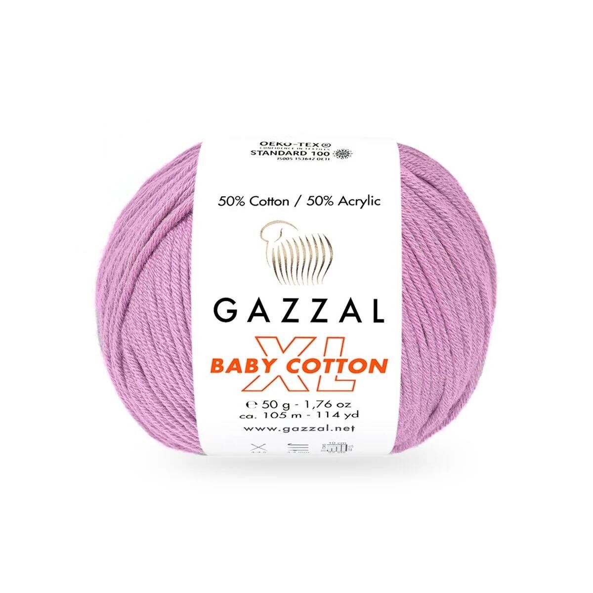 GAZZAL BABY COTTON EL ÖRGÜ İPİ XL 10 LU