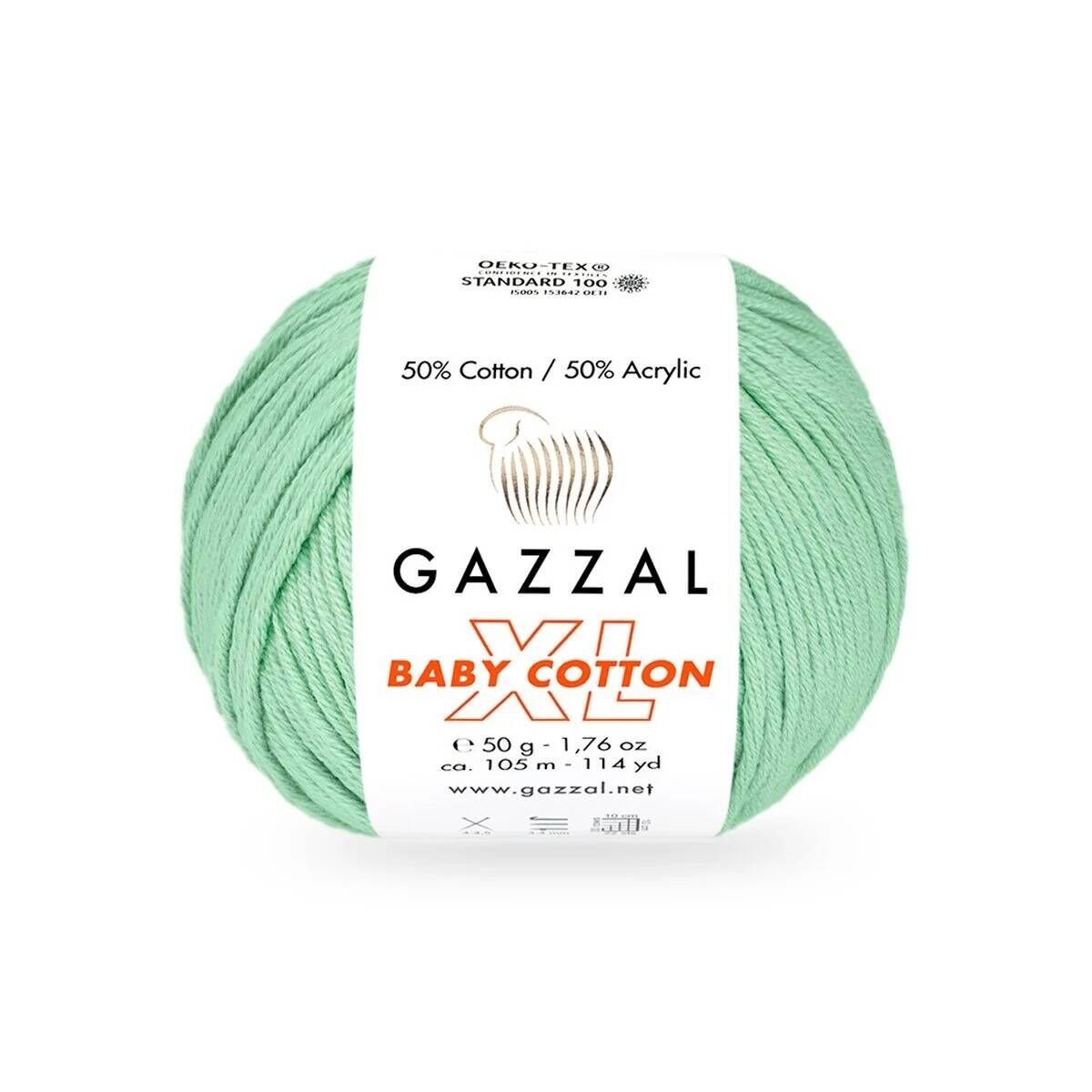 GAZZAL BABY COTTON EL ÖRGÜ İPİ XL 10 LU