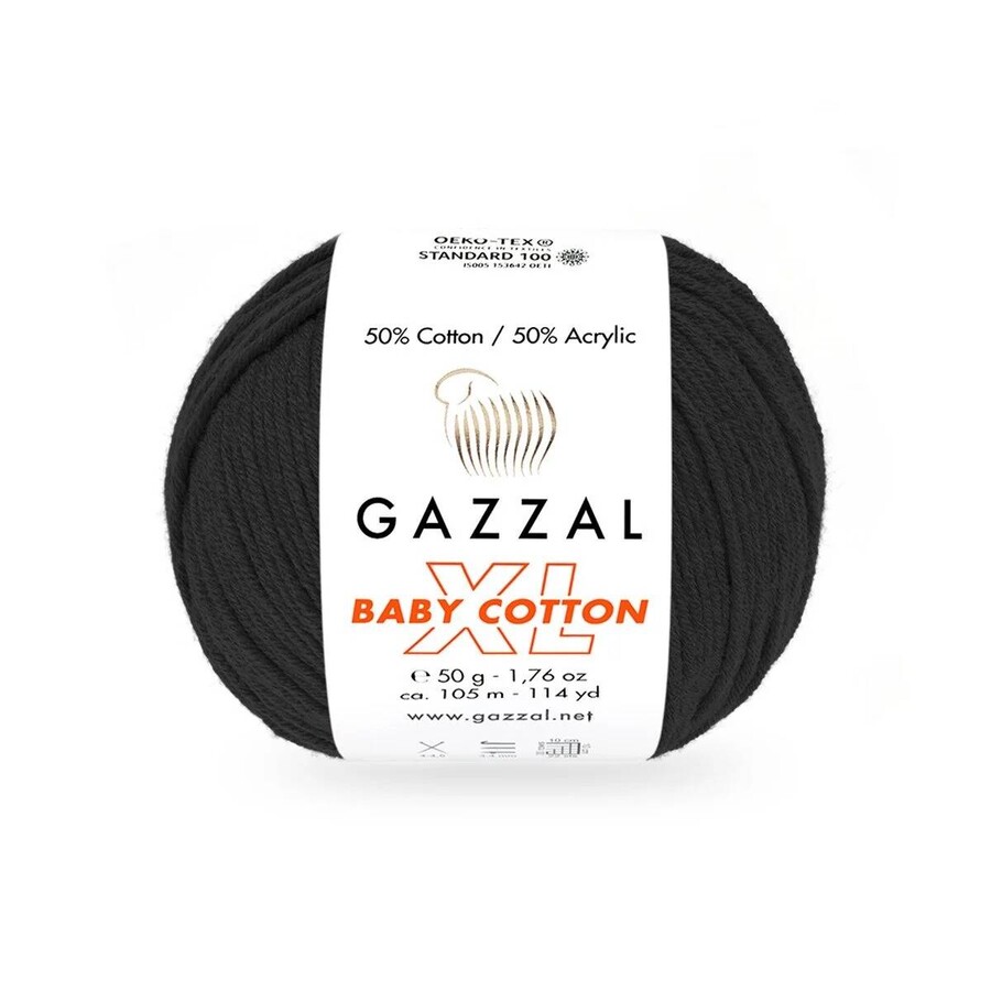 GAZZAL BABY COTTON EL ÖRGÜ İPİ XL 10 LU - Thumbnail