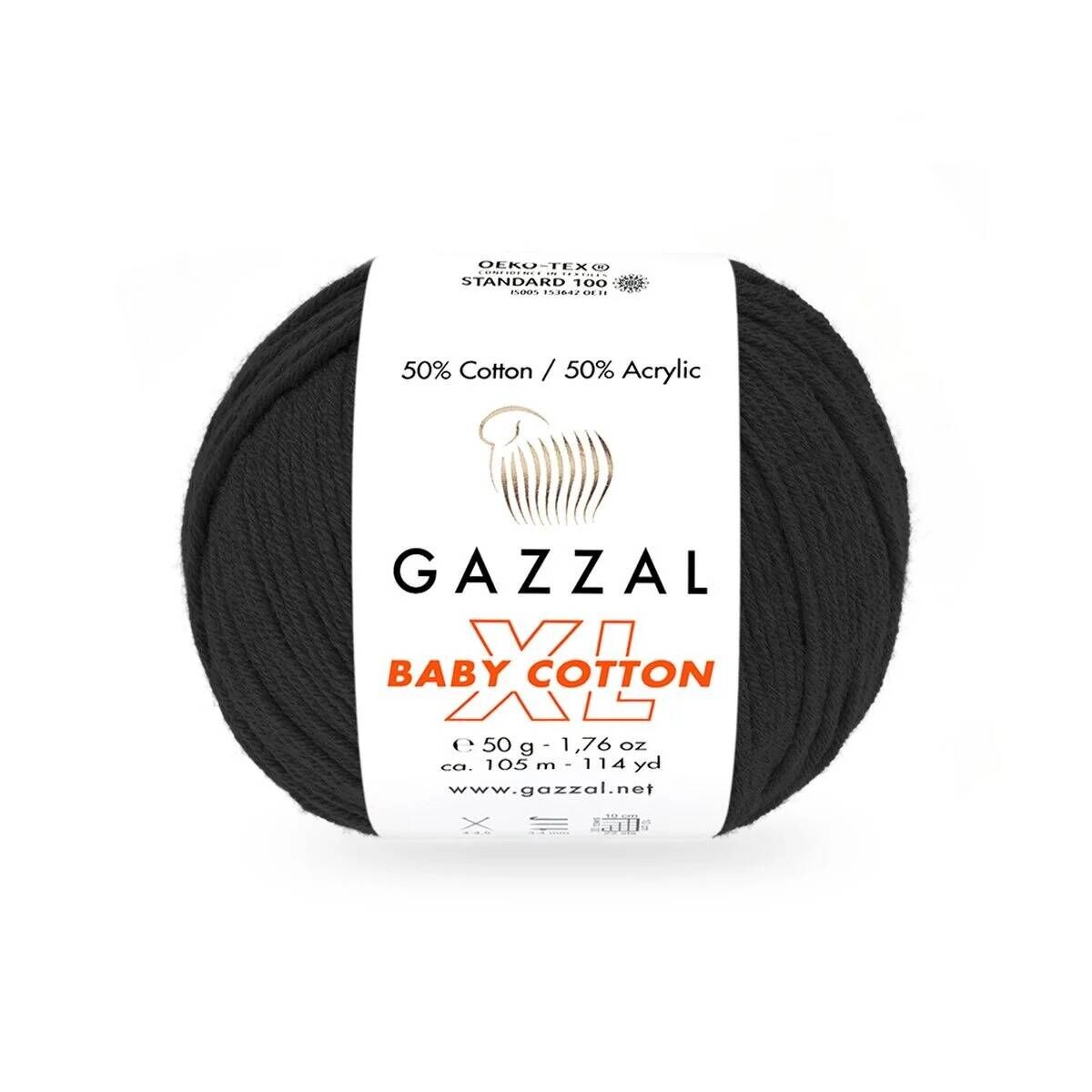 GAZZAL BABY COTTON EL ÖRGÜ İPİ XL 10 LU