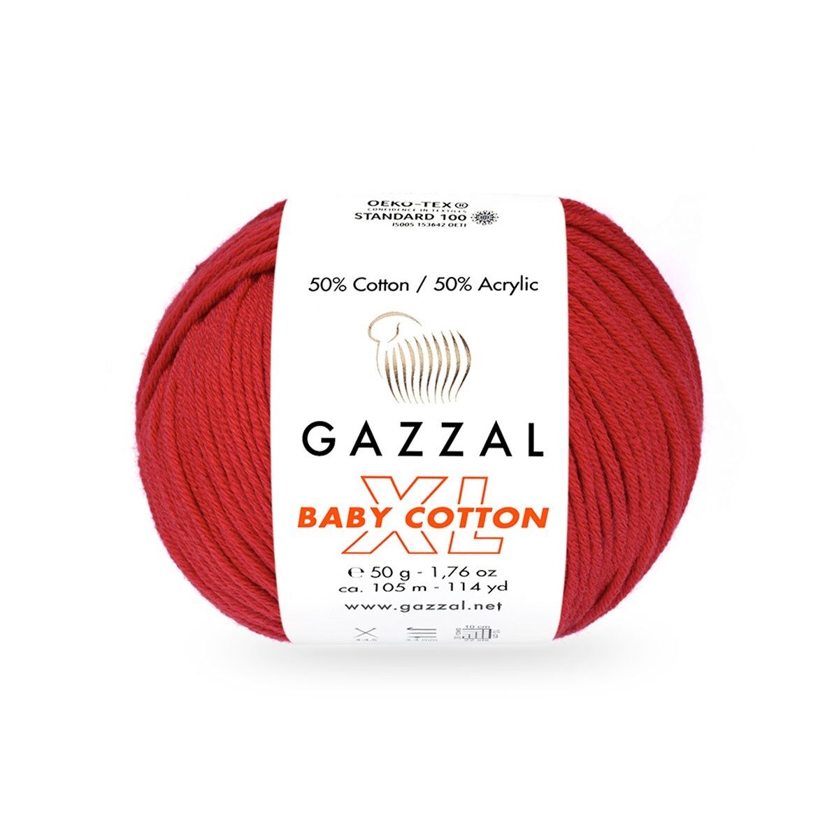 GAZZAL BABY COTTON EL ÖRGÜ İPİ XL 10 LU