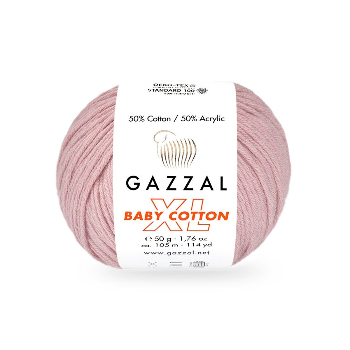 GAZZAL BABY COTTON EL ÖRGÜ İPİ XL 10 LU