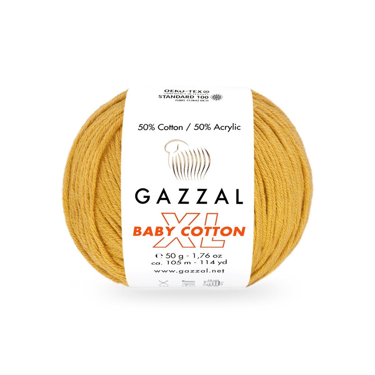 GAZZAL BABY COTTON EL ÖRGÜ İPİ XL 10 LU