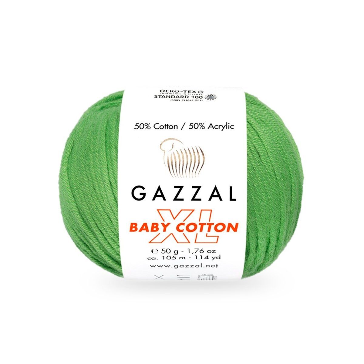 GAZZAL BABY COTTON EL ÖRGÜ İPİ XL 10 LU