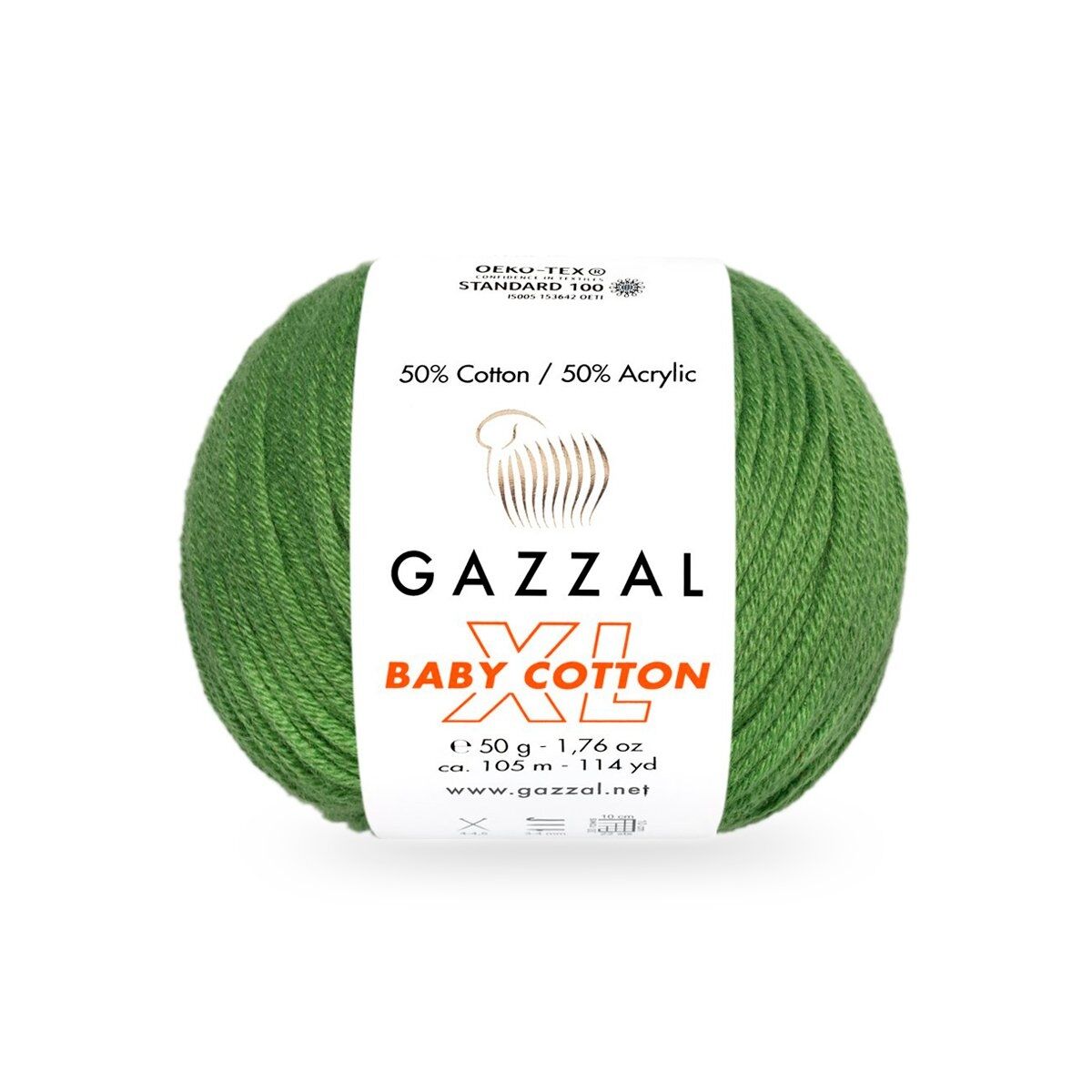 GAZZAL BABY COTTON EL ÖRGÜ İPİ XL 10 LU