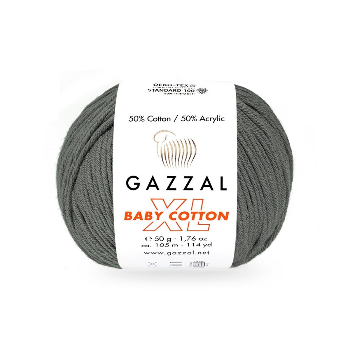 GAZZAL BABY COTTON EL ÖRGÜ İPİ XL 10 LU