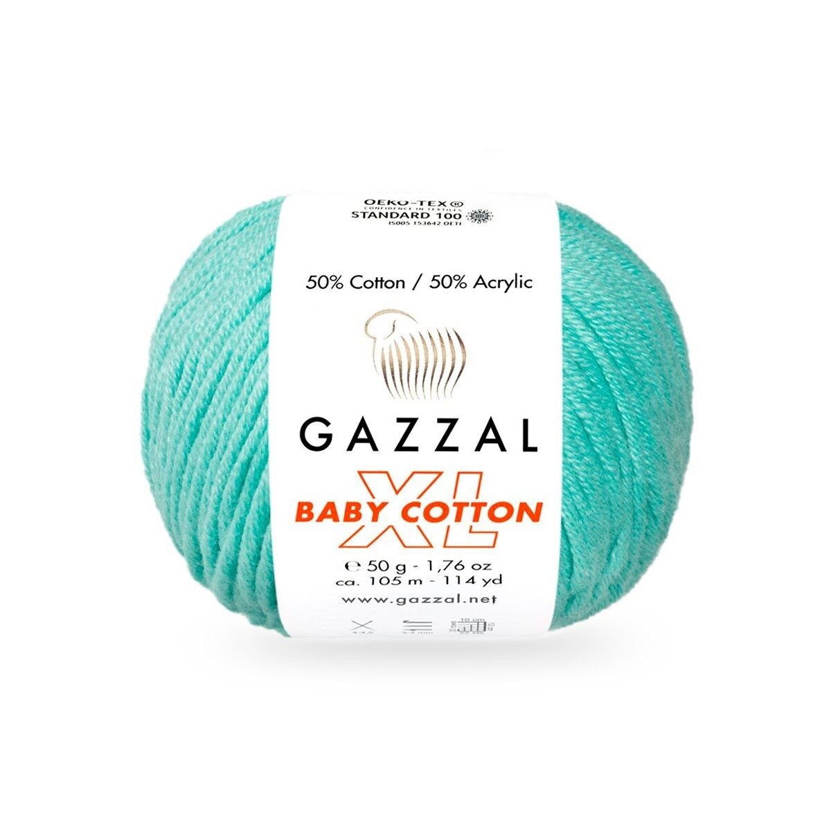 GAZZAL BABY COTTON EL ÖRGÜ İPİ XL 10 LU