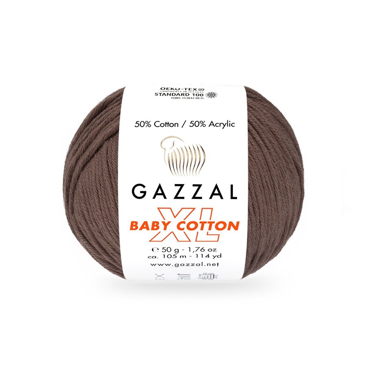 GAZZAL BABY COTTON EL ÖRGÜ İPİ XL 10 LU