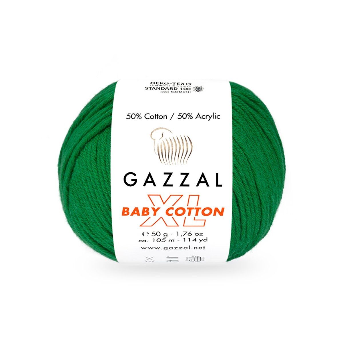 GAZZAL BABY COTTON EL ÖRGÜ İPİ XL 10 LU