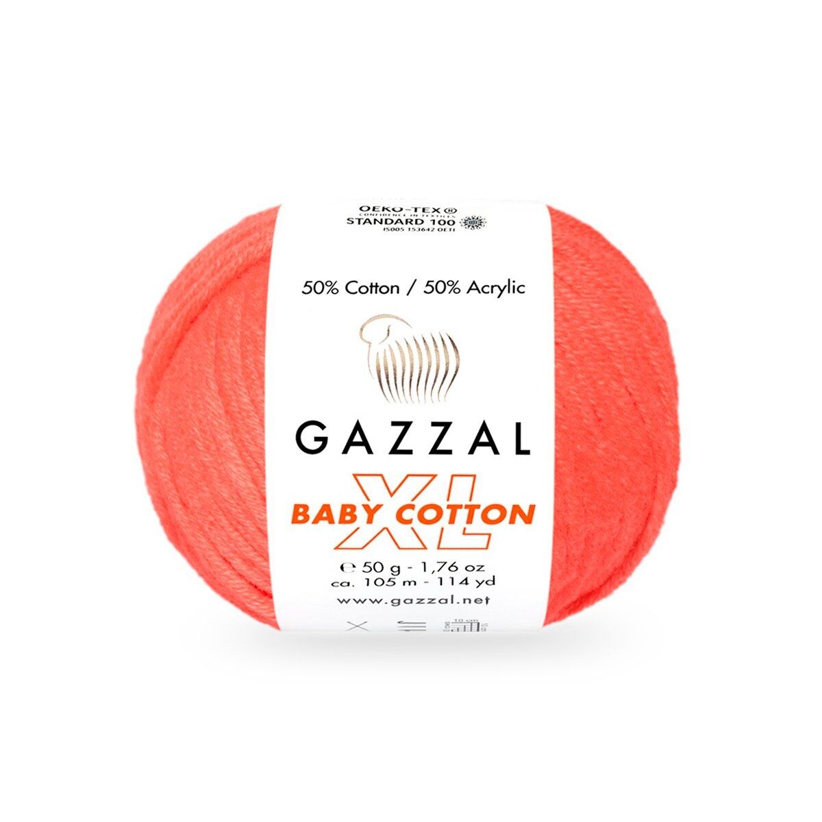 GAZZAL BABY COTTON EL ÖRGÜ İPİ XL 10 LU