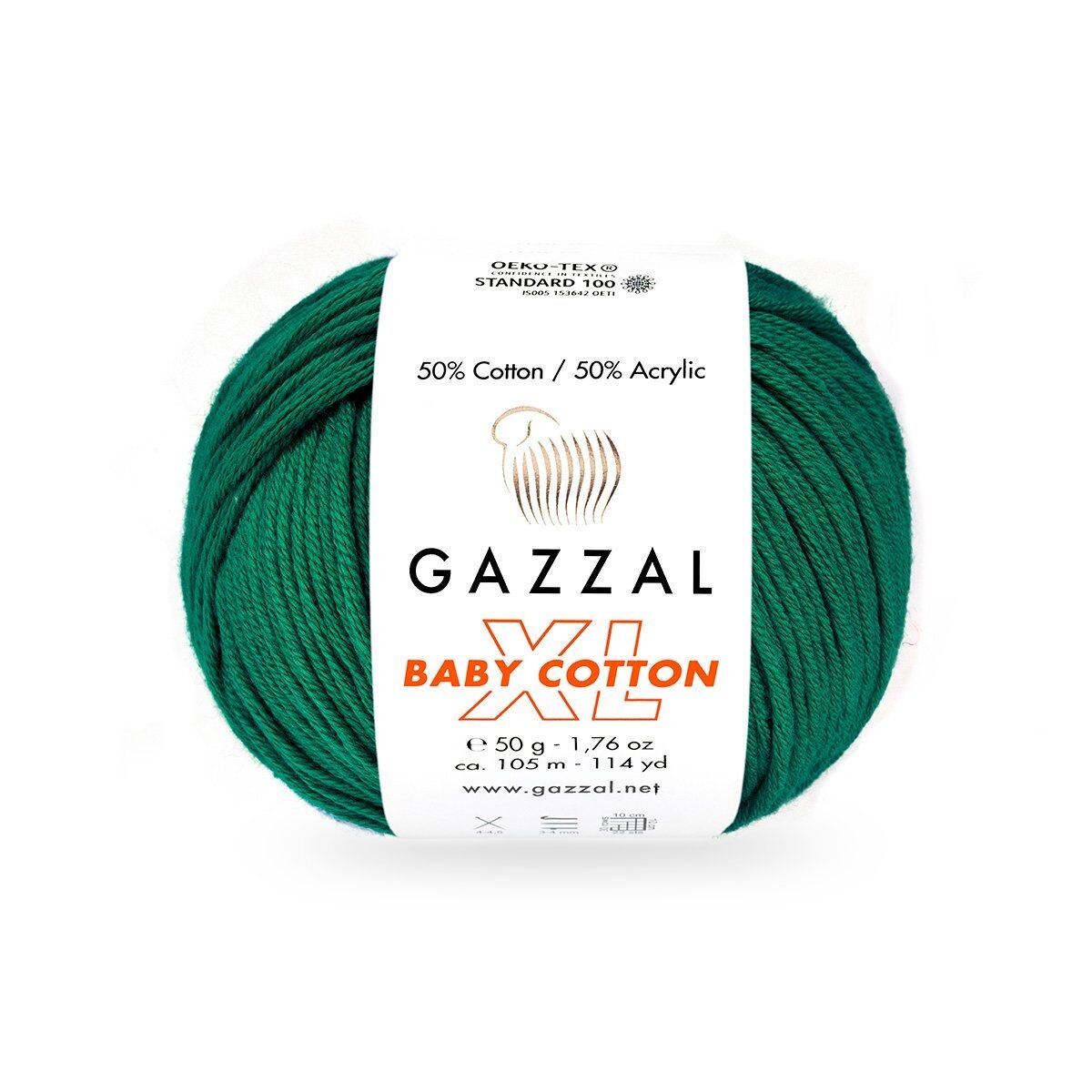 GAZZAL BABY COTTON EL ÖRGÜ İPİ XL 10 LU