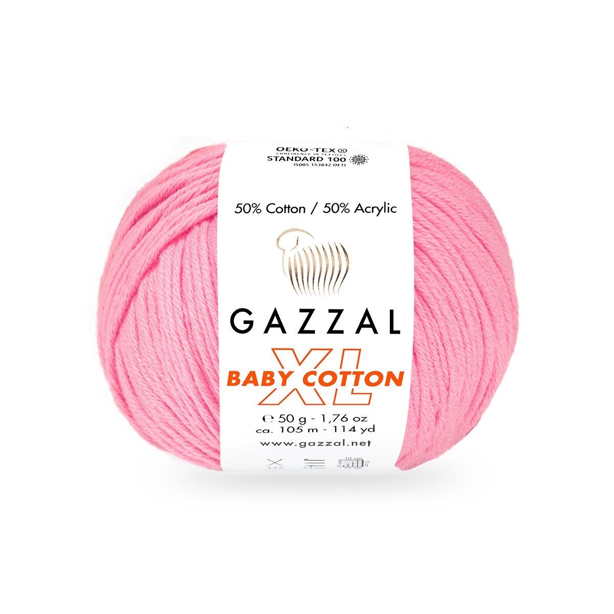 GAZZAL BABY COTTON EL ÖRGÜ İPİ XL 10 LU