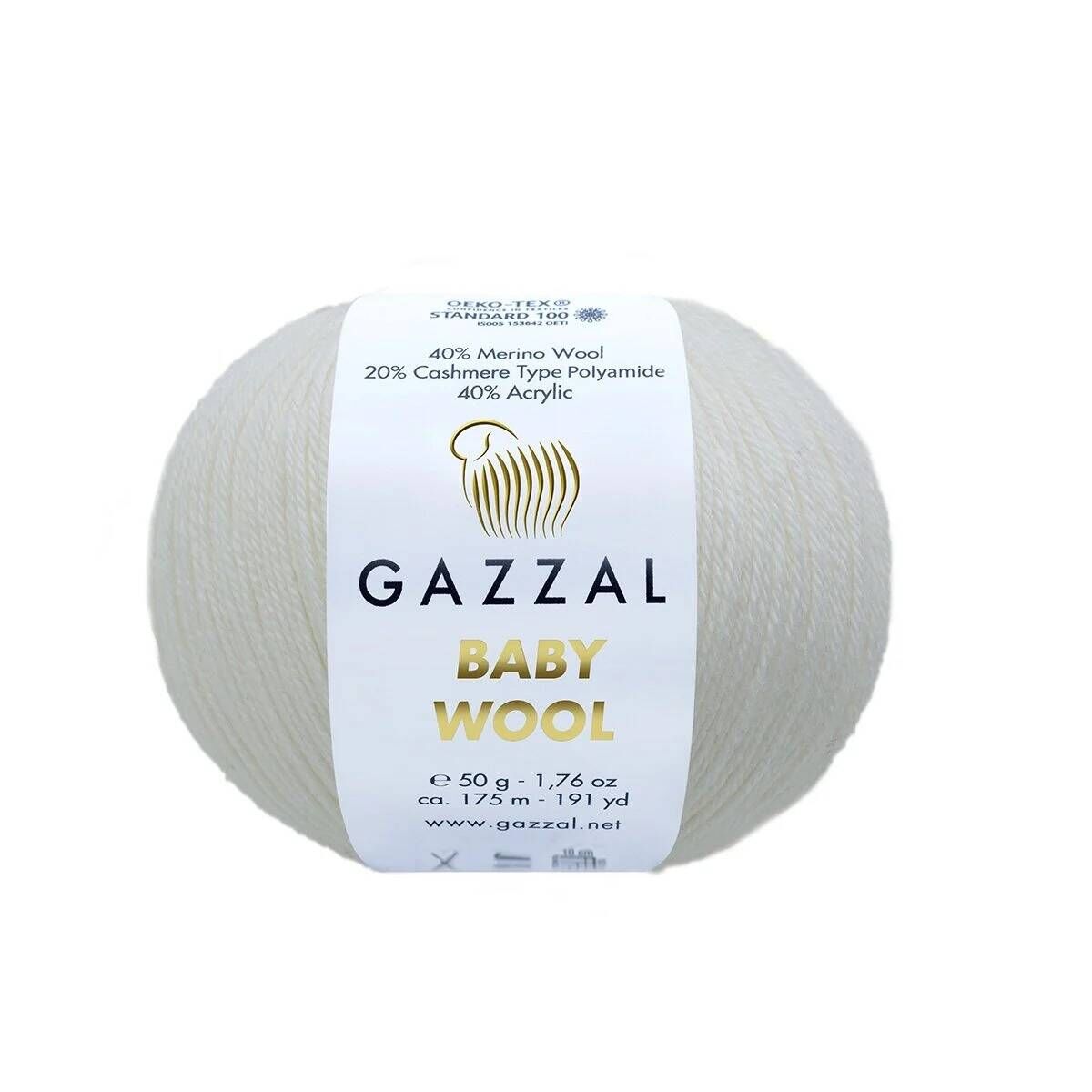 GAZZAL BABY WOOL EL ÖRGÜ İPİ 10 LU