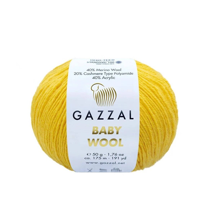 GAZZAL BABY WOOL EL ÖRGÜ İPİ 10 LU - Thumbnail