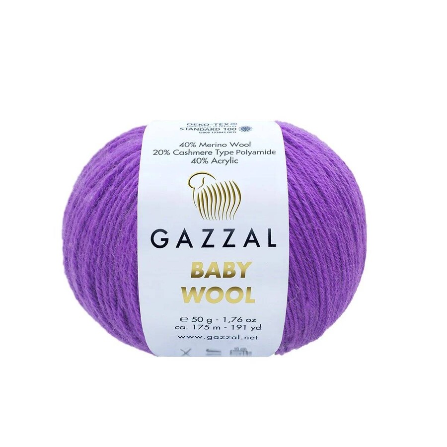 GAZZAL BABY WOOL EL ÖRGÜ İPİ 10 LU - Thumbnail