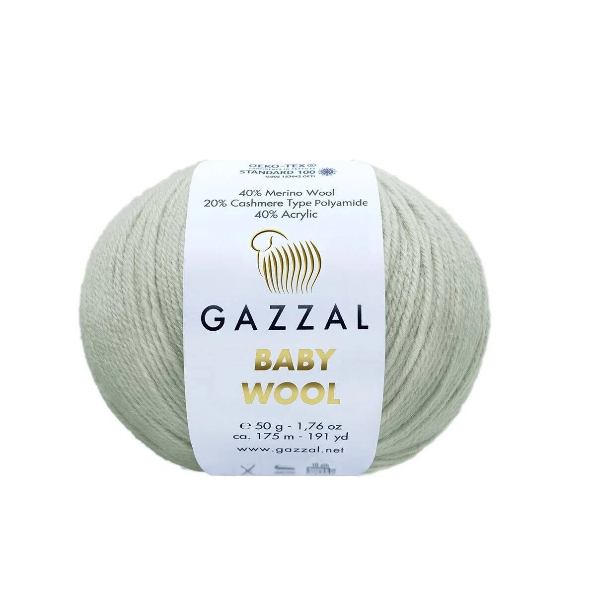 GAZZAL BABY WOOL EL ÖRGÜ İPİ 10 LU