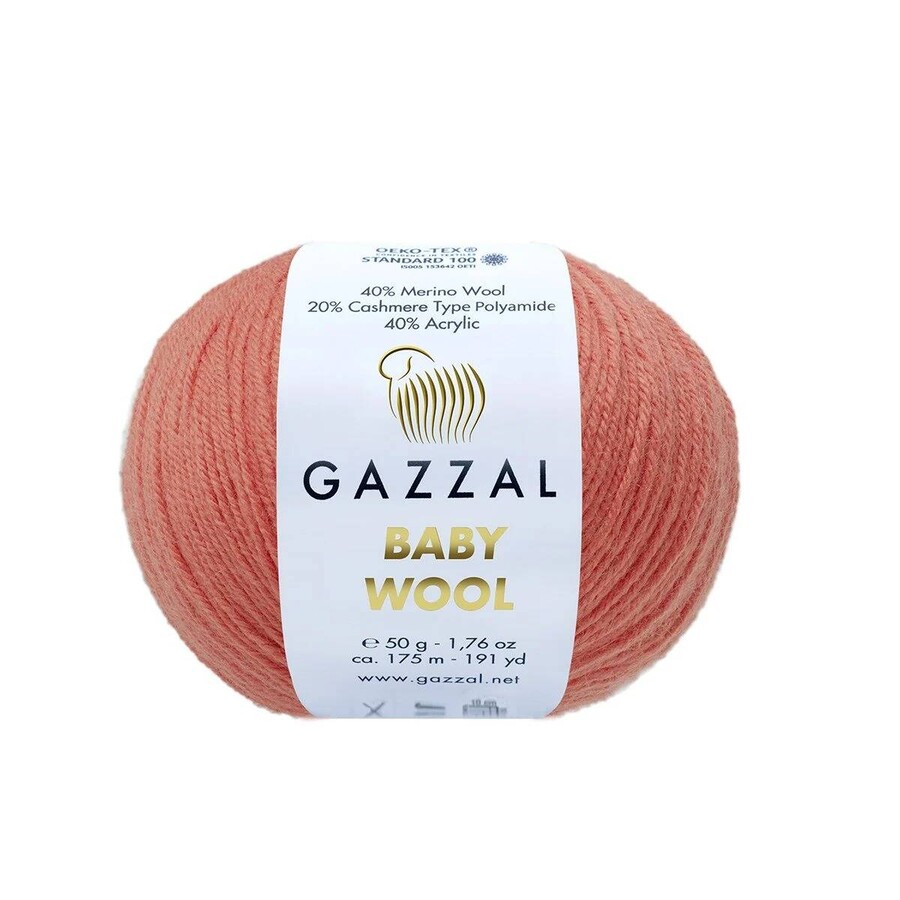 GAZZAL BABY WOOL EL ÖRGÜ İPİ 10 LU - Thumbnail