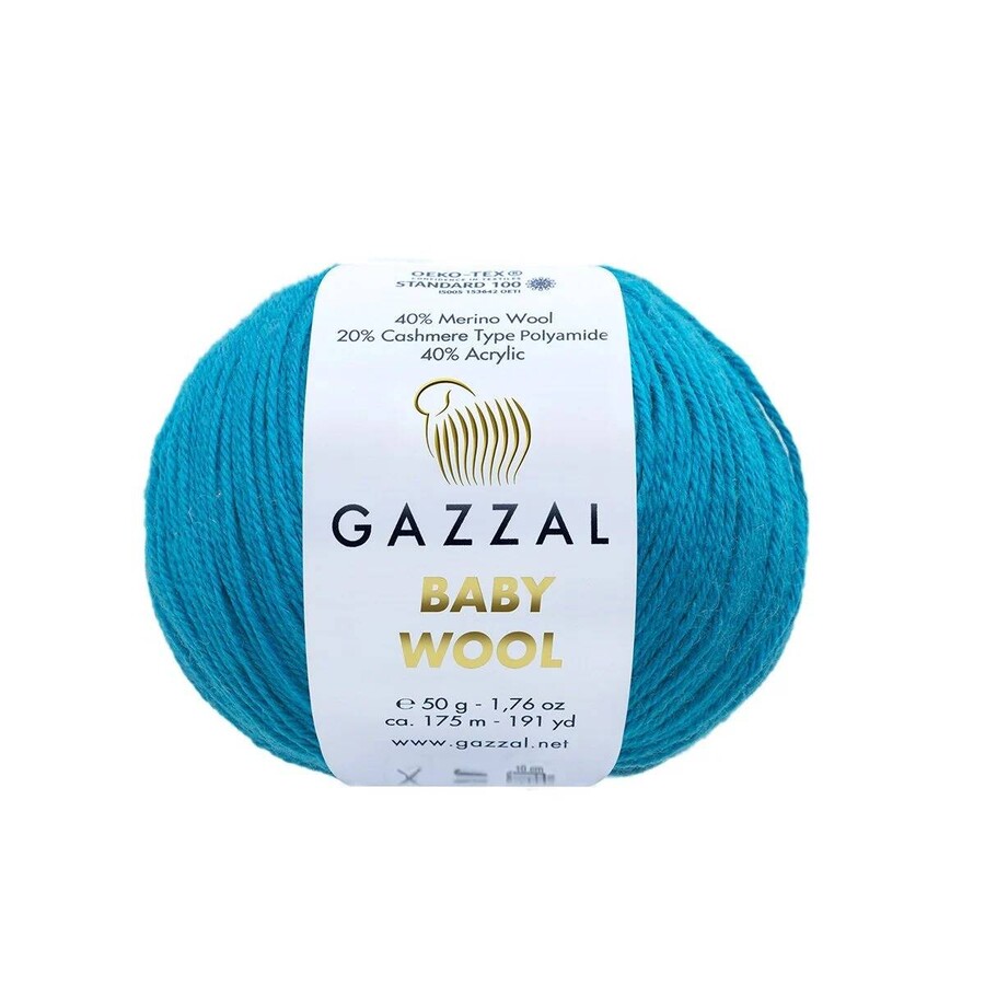 GAZZAL BABY WOOL EL ÖRGÜ İPİ 10 LU - Thumbnail