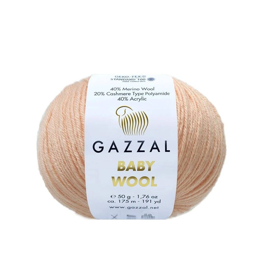 GAZZAL BABY WOOL EL ÖRGÜ İPİ 10 LU - Thumbnail