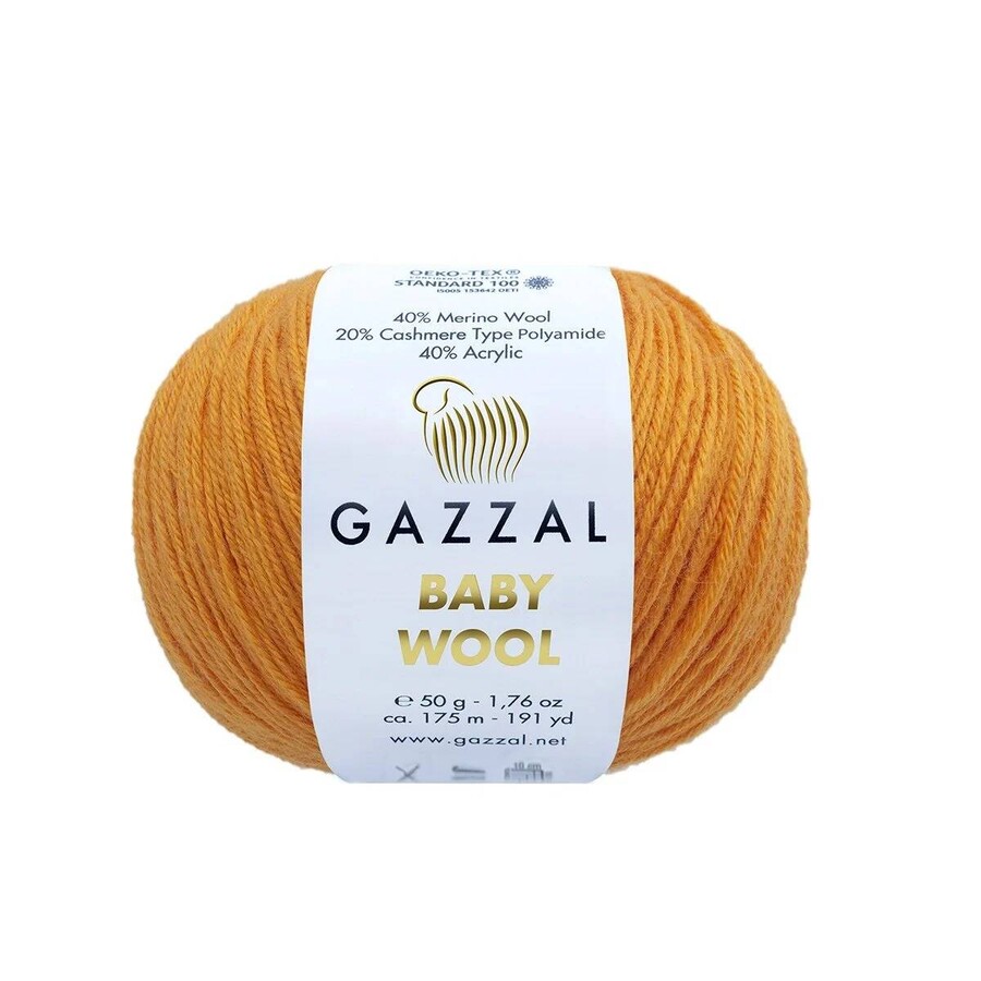 GAZZAL BABY WOOL EL ÖRGÜ İPİ 10 LU - Thumbnail