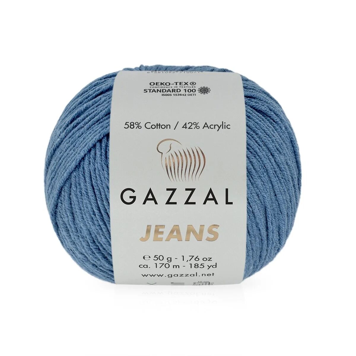 GAZZAL JEANS EL ÖRGÜ İPİ 10 LU