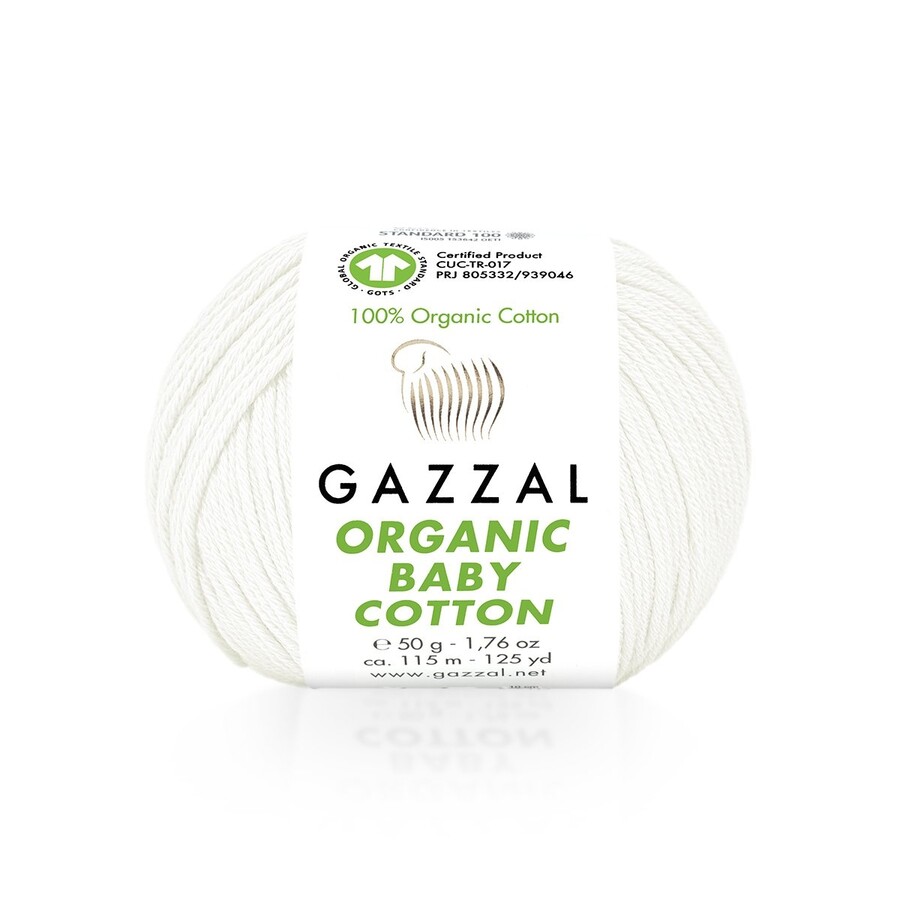 GAZZAL ORGANİC BABY COTTON EL ÖRGÜ İPİ 10 LU - Thumbnail