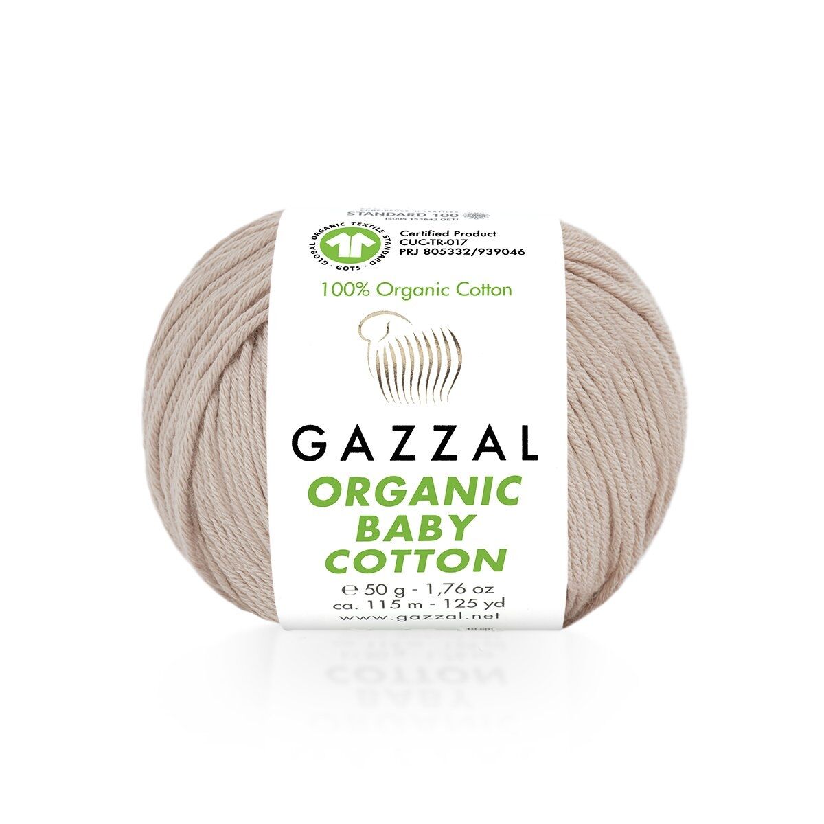 GAZZAL ORGANİC BABY COTTON EL ÖRGÜ İPİ 10 LU