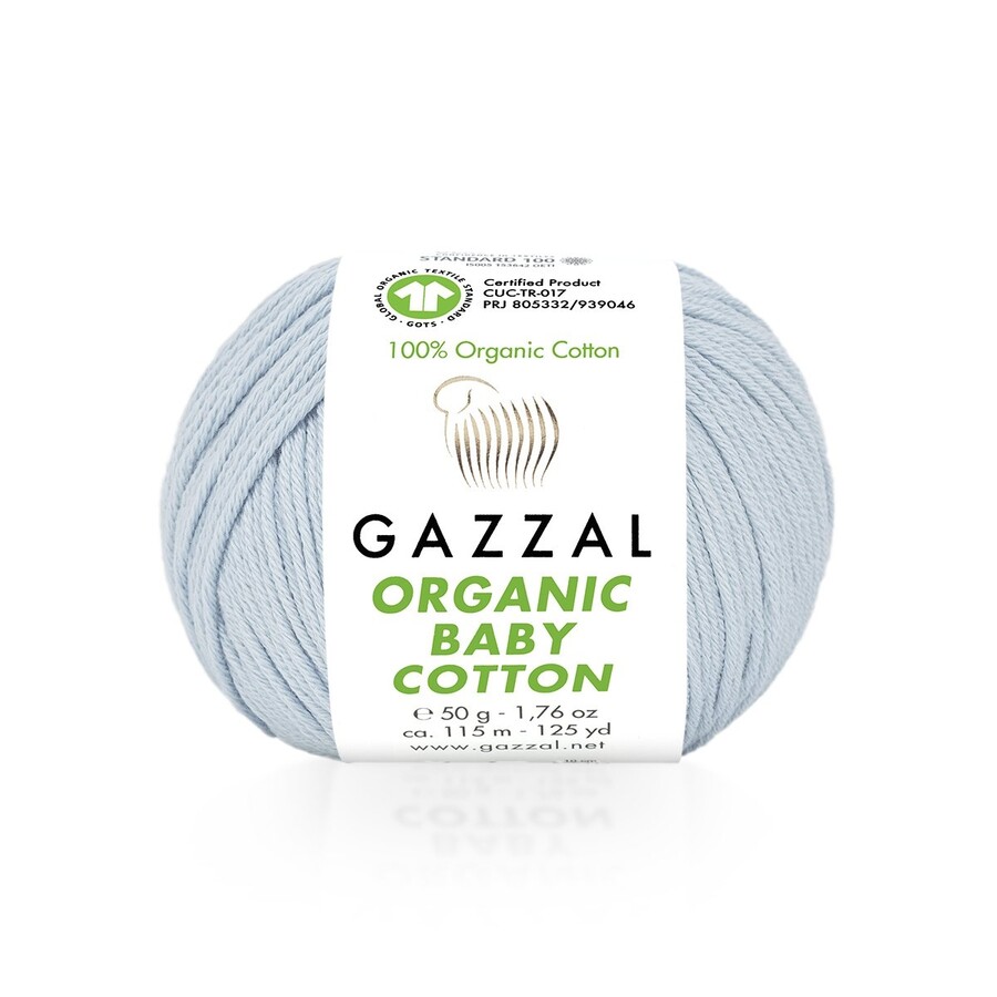 GAZZAL ORGANİC BABY COTTON EL ÖRGÜ İPİ 10 LU - Thumbnail