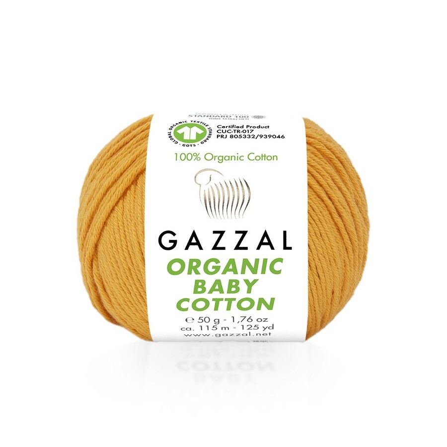 GAZZAL ORGANİC BABY COTTON EL ÖRGÜ İPİ 10 LU - Thumbnail