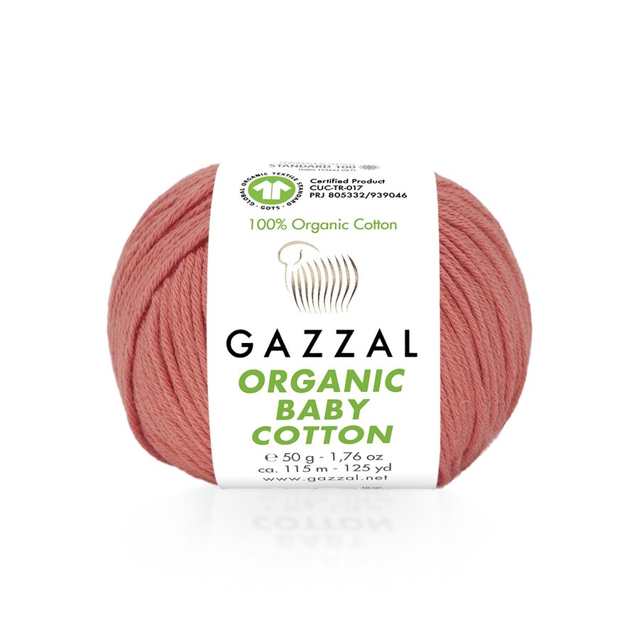 GAZZAL ORGANİC BABY COTTON EL ÖRGÜ İPİ 10 LU - Thumbnail