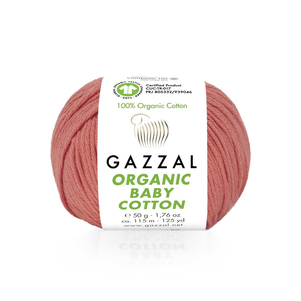 GAZZAL ORGANİC BABY COTTON EL ÖRGÜ İPİ 10 LU