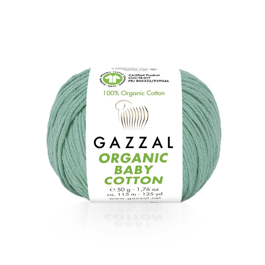 GAZZAL ORGANİC BABY COTTON EL ÖRGÜ İPİ 10 LU - Thumbnail