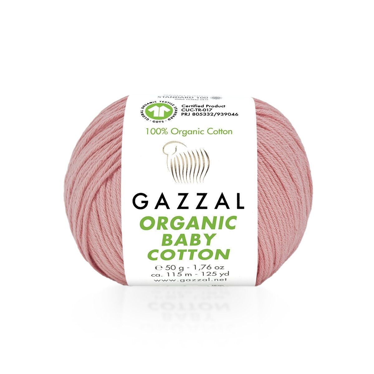 GAZZAL ORGANİC BABY COTTON EL ÖRGÜ İPİ 10 LU