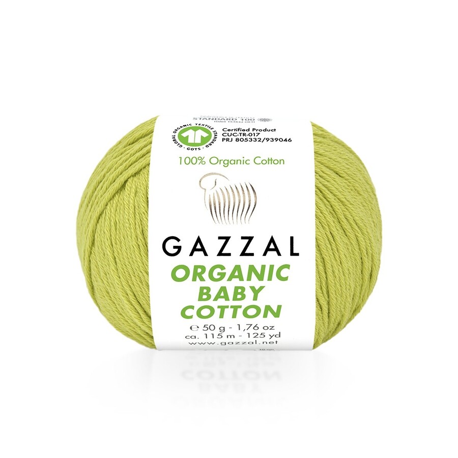 GAZZAL ORGANİC BABY COTTON EL ÖRGÜ İPİ 10 LU - Thumbnail