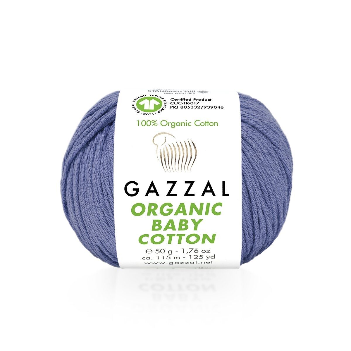 GAZZAL ORGANİC BABY COTTON EL ÖRGÜ İPİ 10 LU