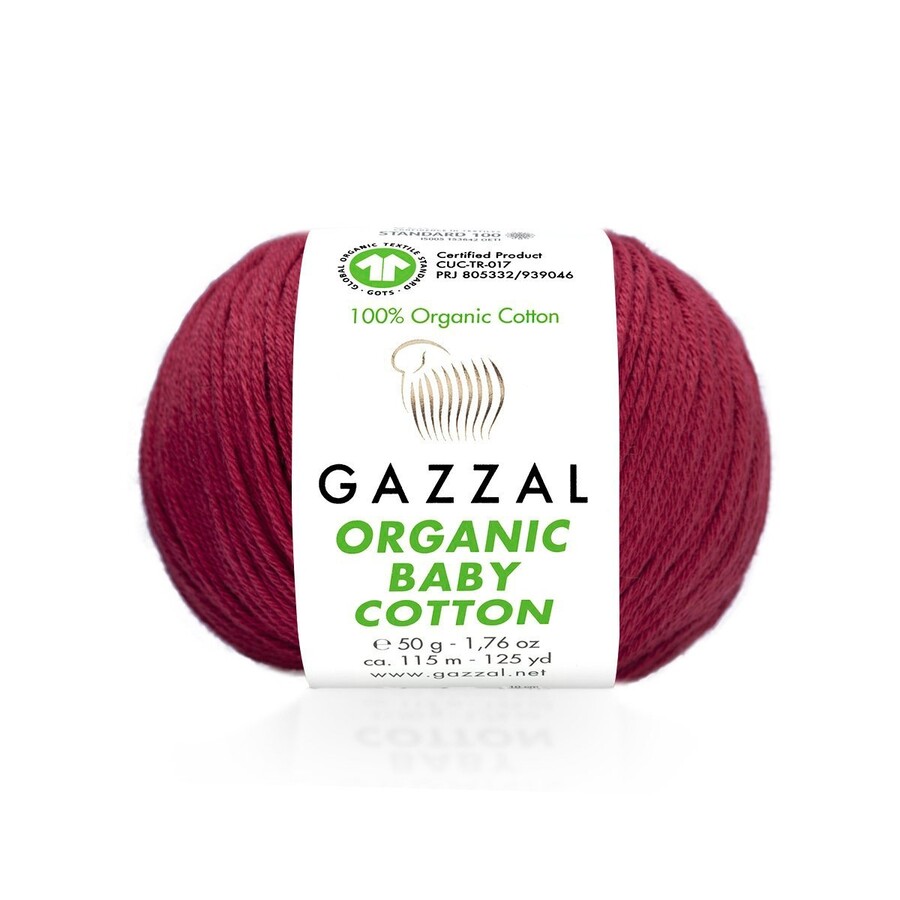 GAZZAL ORGANİC BABY COTTON EL ÖRGÜ İPİ 10 LU - Thumbnail