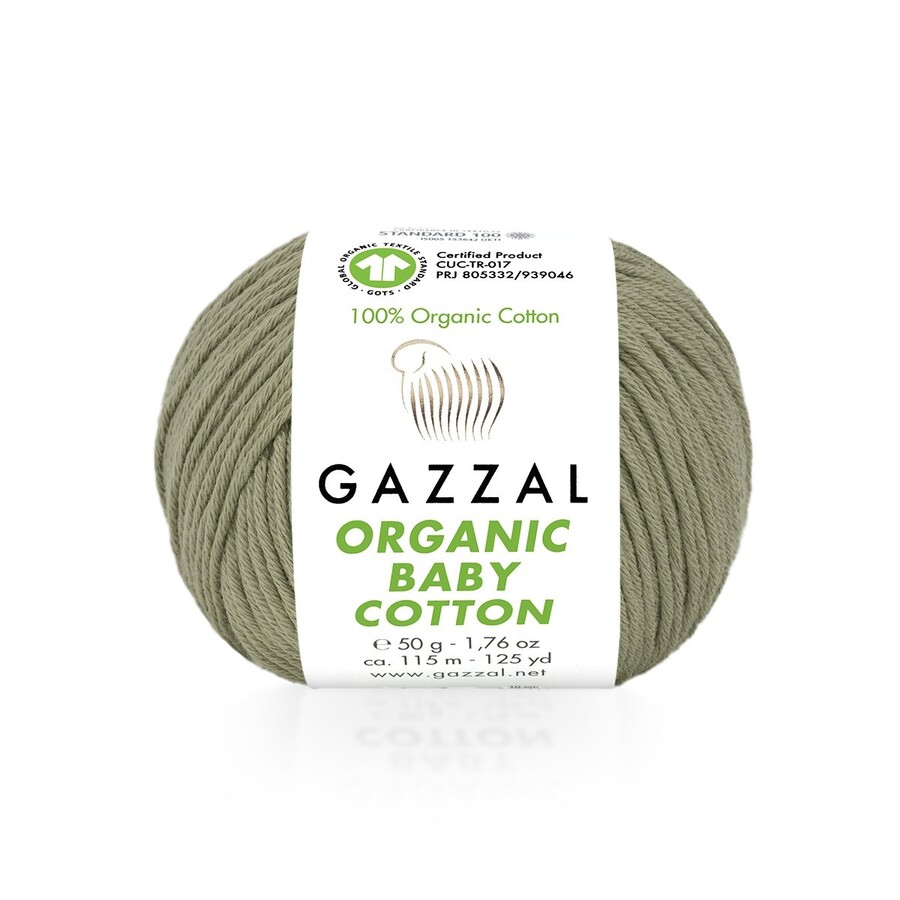 GAZZAL ORGANİC BABY COTTON EL ÖRGÜ İPİ 10 LU - Thumbnail