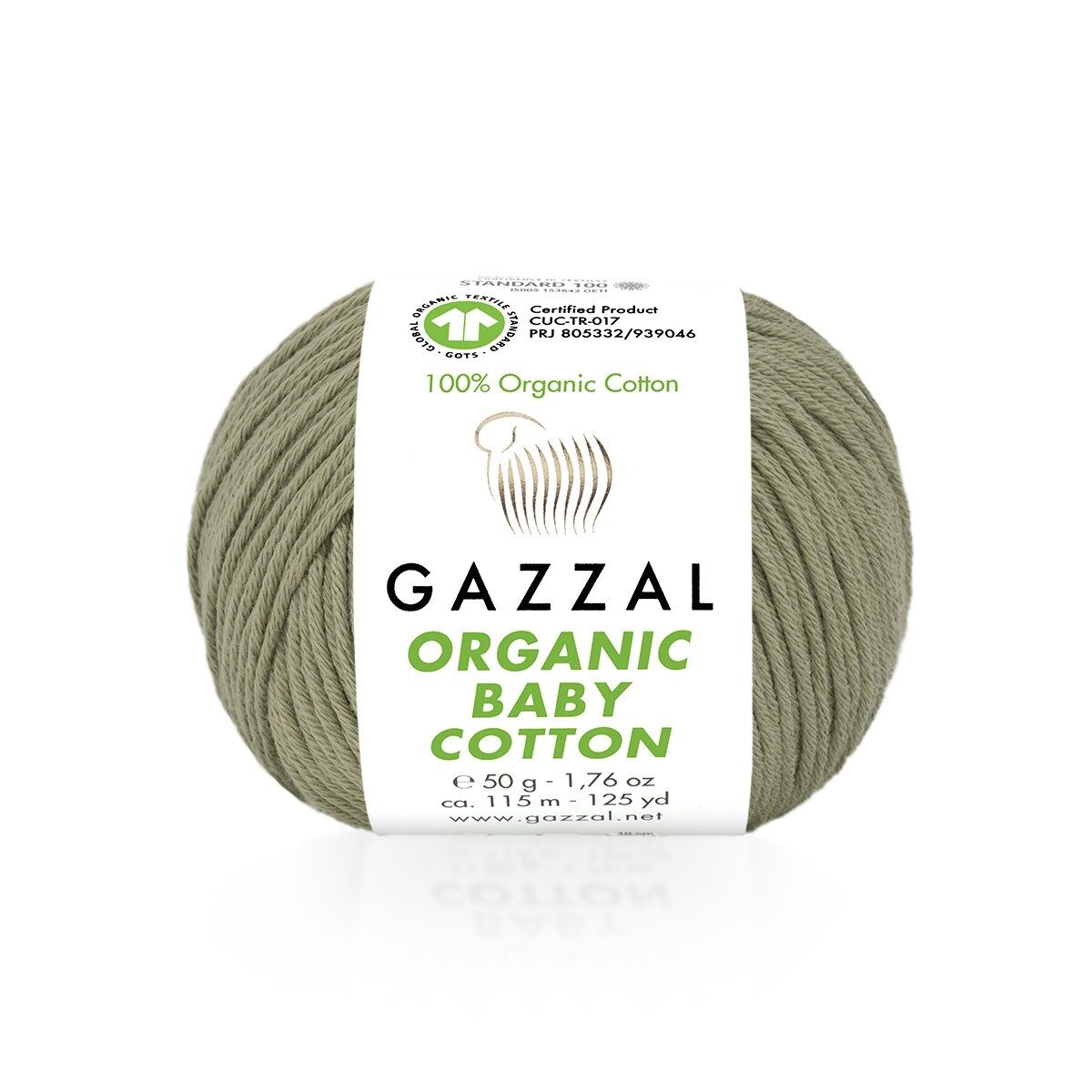 GAZZAL ORGANİC BABY COTTON EL ÖRGÜ İPİ 10 LU