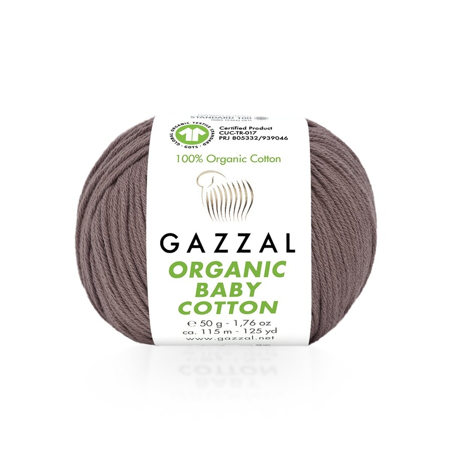 GAZZAL ORGANİC BABY COTTON EL ÖRGÜ İPİ 10 LU - Thumbnail