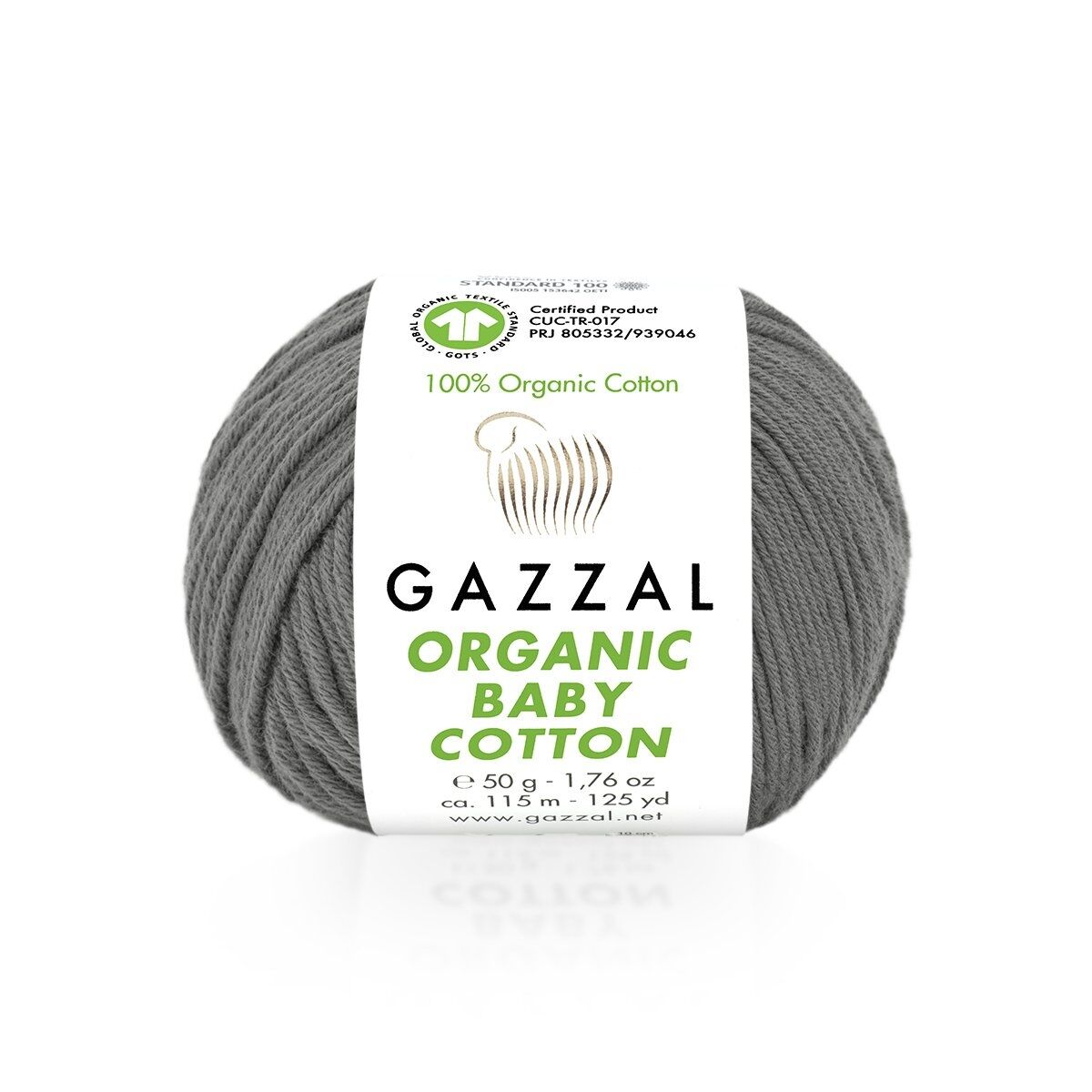 GAZZAL ORGANİC BABY COTTON EL ÖRGÜ İPİ 10 LU