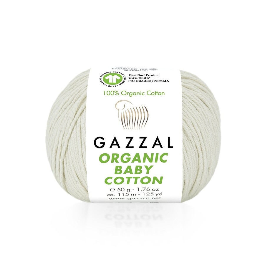 GAZZAL ORGANİC BABY COTTON EL ÖRGÜ İPİ 10 LU - Thumbnail