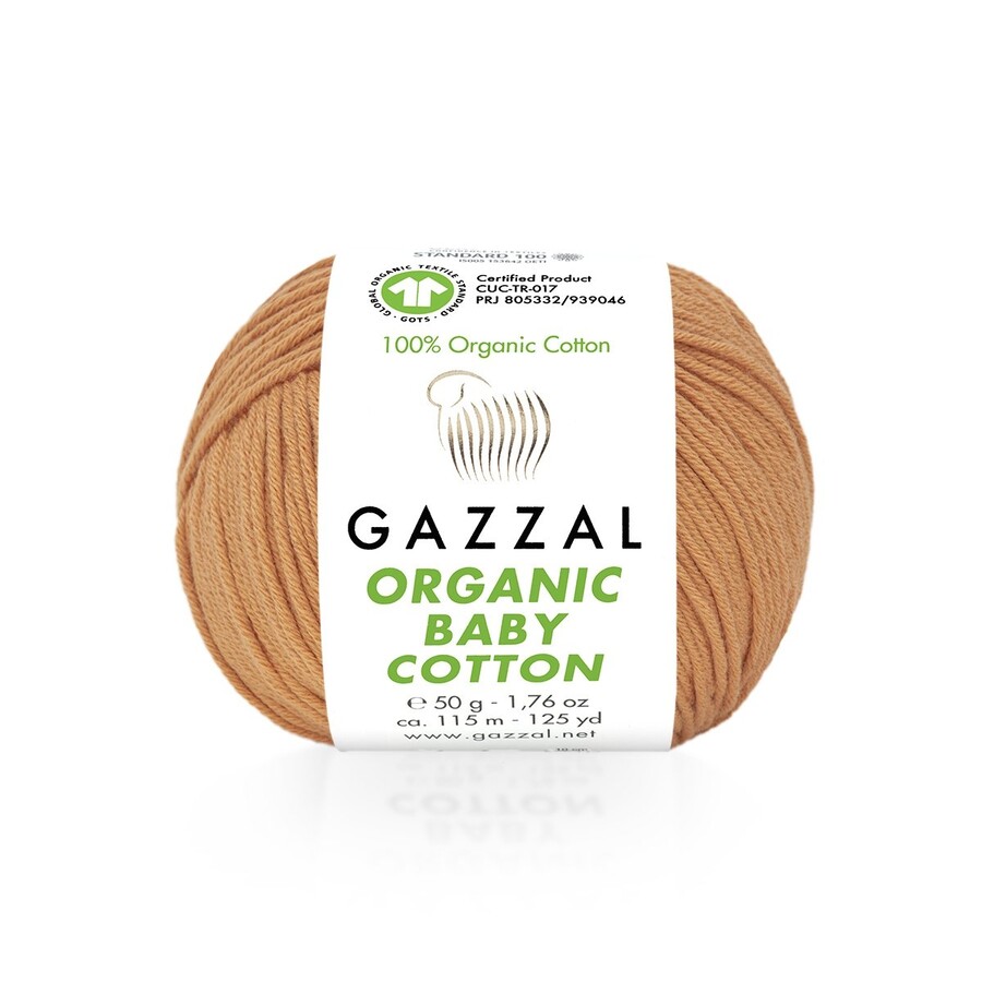 GAZZAL ORGANİC BABY COTTON EL ÖRGÜ İPİ 10 LU - Thumbnail