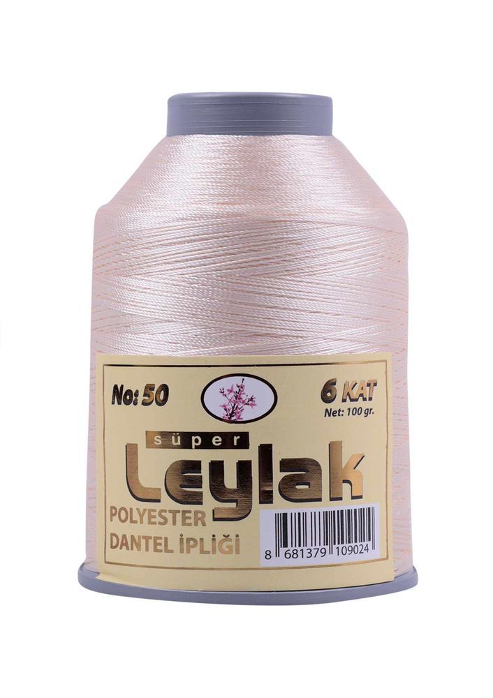 LEYLAK POLYESTER DANTEL İPİ 100 GR NO 50 6 ADET