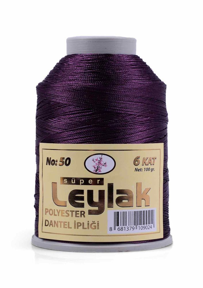 LEYLAK POLYESTER DANTEL İPİ 100 GR NO 50 6 ADET