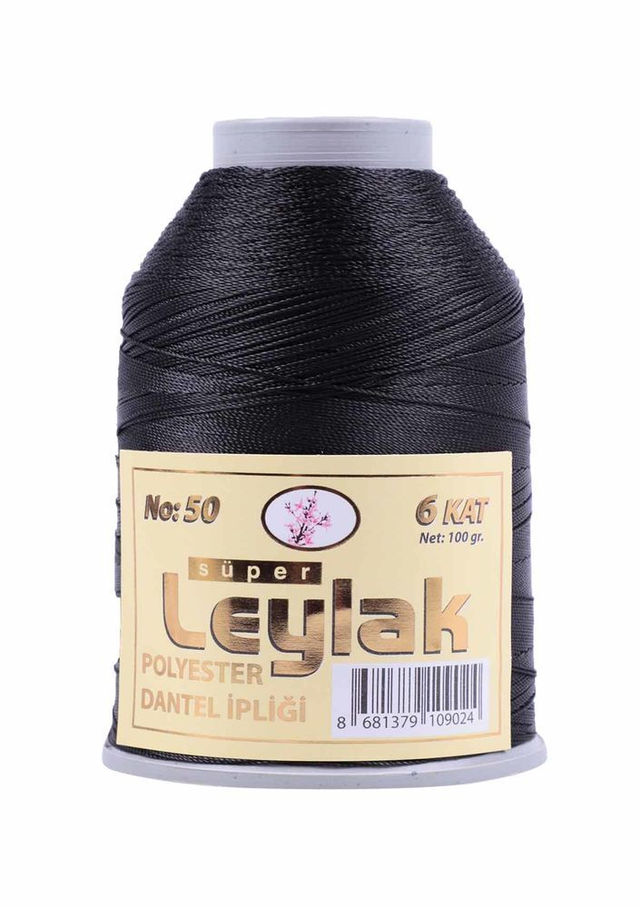 LEYLAK POLYESTER DANTEL İPİ 100 GR NO 50 6 ADET