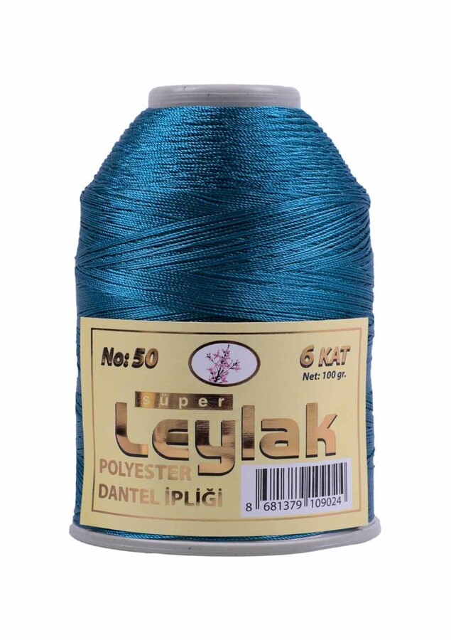 LEYLAK POLYESTER DANTEL İPİ 100 GR NO 50 6 ADET - Thumbnail