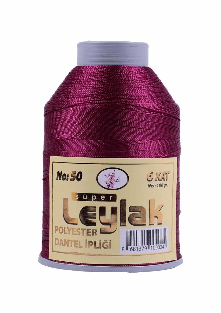 LEYLAK POLYESTER DANTEL İPİ 100 GR NO 50 6 ADET