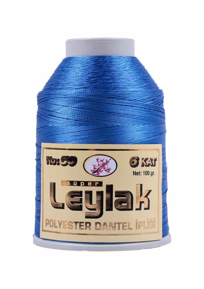 LEYLAK POLYESTER DANTEL İPİ 100 GR NO 50 6 ADET